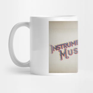 RETRO VINYL INSTRUMENTAL MUSIC Mug